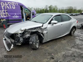 2014 Lexus IS 250 with VIN JTHCF1D26E5001627, listed as a Copart auction lot 54846815 with 253,807 mi miles and Non repairable. Bid and sale history available at DreamBid. Image 1.