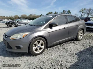 2013 Ford Focus SE with VIN 1FADP3F22DL299945, listed as a Copart auction lot 48637715 with 145,340 mi miles and Salvage Title. Bid and sale history available at carsss.com. Image 1.