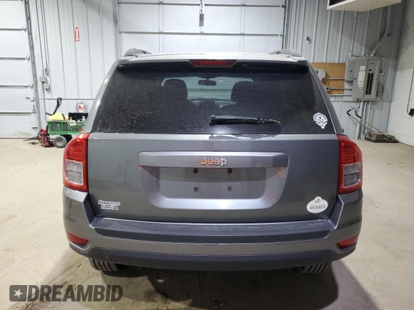 2012 Jeep Compass Sport with VIN 1C4NJCBB4CD579381, listed as a Copart auction lot 87043604 with 87,667 mi miles and Clean Title. Bid and sale history available at carsss.com. Image 6.