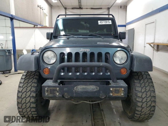 2008 Jeep Wrangler Unlimited Rubicon with VIN 1J4GA69198L591203, listed as a Copart auction lot 45772815 with 109,708 mi miles and Salvage Title. Bid and sale history available at carsss.com. Image 5.