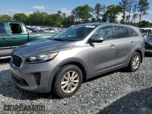 2019 Kia Sorento LX with VIN 5XYPG4A31KG473607, listed as a Copart auction lot 52552085 with 101,965 mi miles and Salvage Title. Bid and sale history available at carsss.com. Image 1.