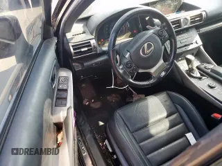 2016 Lexus IS 200t with VIN JTHBA1D26G5036004, listed as a Copart auction lot 62083205 with 33,779 mi miles and Salvage title. Bid and sale history available at DreamBid. Image 8.