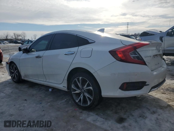 2020 Honda Civic Sedan Touring with VIN 2HGFC1F9XLH100783, listed as a Copart auction lot 46167405 with 144,219 mi miles and Clean Title. Bid and sale history available at carsss.com. Image 2.