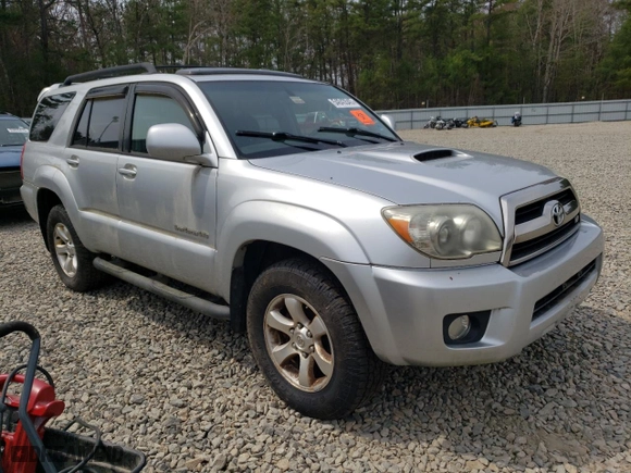 2006 Toyota 4Runner SR5 with VIN JTEBT14RX60062038, listed as a Copart auction lot 54843545 with 237,755 mi miles and Clean Title. Bid and sale history available at carsss.com. Image 4.
