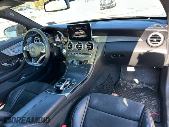 2018 Mercedes-Benz C 43 AMG with VIN WDDWJ6EB7JF625181, listed as a Copart auction lot 45785305 with 163,082 mi miles and Clean Title. Bid and sale history available at DreamBid. Image 5.