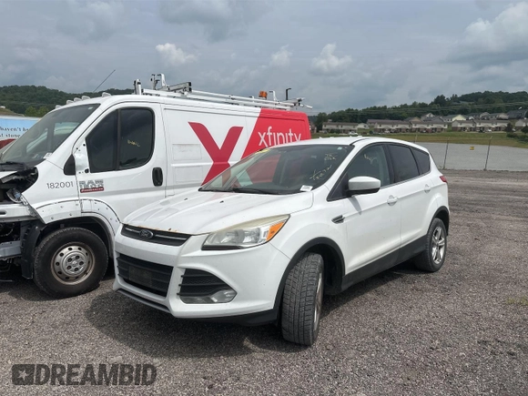 2013 Ford Escape SE with VIN 1FMCU9G92DUD72105, listed as a IAAI auction lot 42731657 with 213,477 mi miles and . Bid and sale history available at DreamBid. Image 30.