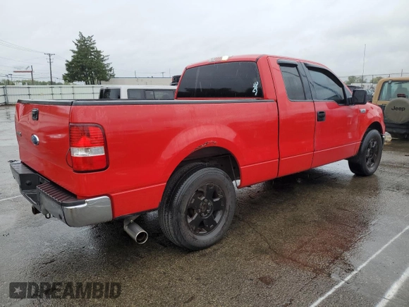 2008 Ford F-150 XLT with VIN 1FTPX12558FC08795, listed as a Copart auction lot 73108094 with 248,705 mi miles and Salvage Title. Bid and sale history available at carsss.com. Image 3.
