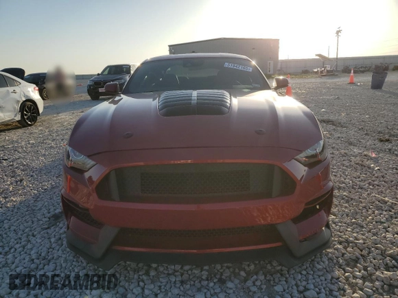 2022 Ford Mustang GT with VIN 1FA6P8CF9N5142884, listed as a Copart auction lot 51942165 with 19,694 mi miles and Salvage title. Bid and sale history available at DreamBid. Image 5.