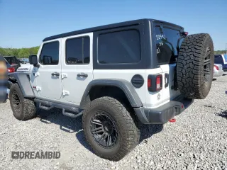 2022 Jeep Wrangler Unlimited Rubicon z VIN 1C4HJXFN2NW212592, wystawiony jako Copart lot #53071895 z przebiegiem 49 986 mil mil oraz Szkoda całkowita • Salvage title. Historia ofert i sprzedaży dostępna na DreamBid. Obrazek 2.