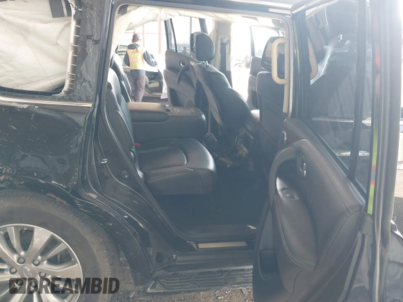 2017 Infiniti QX80 with VIN JN8AZ2NE7H9159801, listed as a IAAI auction lot 41791353 with Not provided miles and . Bid and sale history available at DreamBid. Image 8.