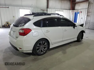 2014 Subaru Impreza Special Sports Limited with VIN JF1GPAS61E8231117, listed as a Copart auction lot 74057684 with 128,636 mi miles and Salvage title. Bid and sale history available at DreamBid. Image 3.