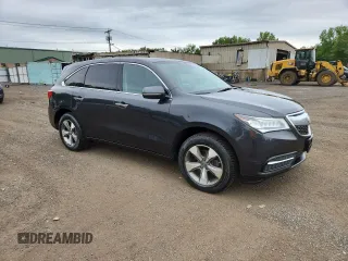 2014 Acura MDX with VIN 5FRYD4H21EB015439, listed as a Copart auction lot 62651585 with 129,877 mi miles and Clean title. Bid and sale history available at DreamBid. Image 4.