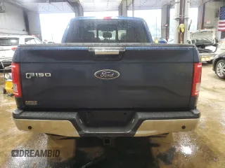2015 Ford F-150 XLT with VIN 1FTEW1EP4FKD52429, listed as a Copart auction lot 60623615 with 173,605 mi miles and Salvage title. Bid and sale history available at DreamBid. Image 6.