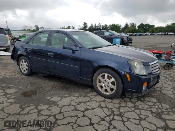 2005 Cadillac CTS with VIN 1G6DP567850144968, listed as a Copart auction lot 63468414 with 164,781 mi miles and Salvage Title. Bid and sale history available at carsss.com. Image 4.