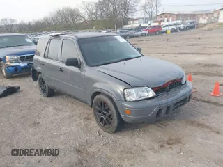 1997 Honda CR-V with VIN JHLRD1841VC003782, listed as a IAAI auction lot 41783689 with 18,521 mi miles. Bid and sale history available at carsss.com. Image 1.