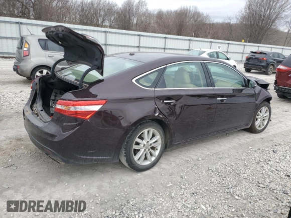 2015 Toyota Avalon Limited with VIN 4T1BK1EB1FU174806, listed as a Copart auction lot 46864775 with 128,317 mi miles and Clean Title. Bid and sale history available at DreamBid. Image 3.