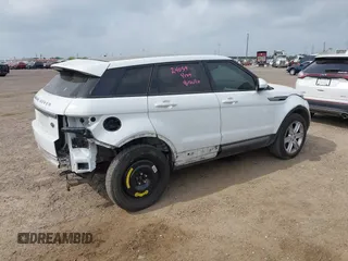 2015 Land Rover Range Rover Evoque Pure Plus with VIN SALVP2BGXFH035350, listed as a IAAI auction lot 42072218 with 122,881 mi miles and . Bid and sale history available at DreamBid. Image 4.