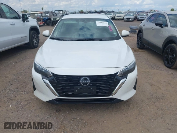 2024 Nissan Sentra SV with VIN 3N1AB8CV1RY209340, listed as a IAAI auction lot 42218326 with 29,163 mi miles and . Bid and sale history available at DreamBid. Image 6.