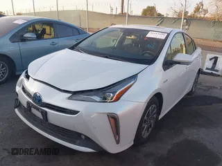 2022 Toyota Prius L Eco with VIN JTDKAMFU1N3181302, listed as a IAAI auction lot 41412650 with 92,397 mi miles and . Bid and sale history available at DreamBid. Image 2.