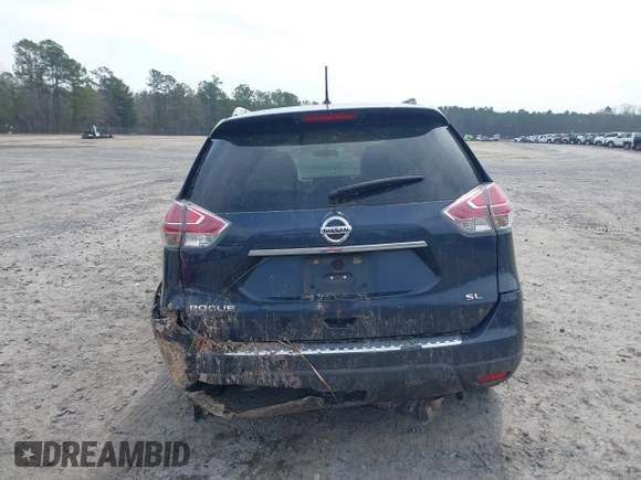 2016 Nissan Rogue SL with VIN 5N1AT2MT5GC835219, listed as a IAAI auction lot 41791029 with 148,102 mi miles. Bid and sale history available at carsss.com. Image 17.