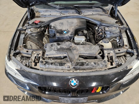 2014 BMW 3 Series 328i xDrive with VIN WBA3B3C5XEJ980450, listed as a Copart auction lot 58554055 with 108,838 mi miles and Clean title. Bid and sale history available at DreamBid. Image 11.