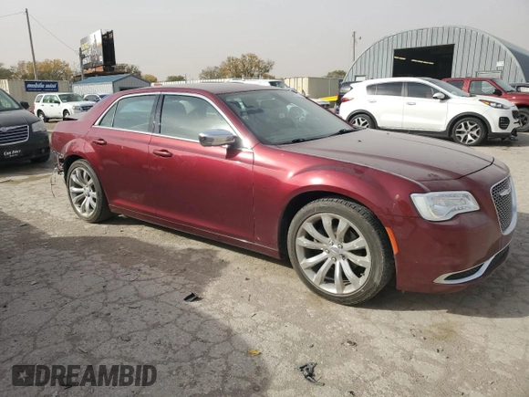 2018 Chrysler 300 Touring L with VIN 2C3CCAAGXJH308459, listed as a Copart auction lot 78174114 with 91,516 mi miles and Salvage Title. Bid and sale history available at carsss.com. Image 4.