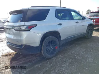 2020 Chevrolet Traverse Premier with VIN 1GNEVKKW3LJ146063, listed as a IAAI auction lot 41523886 with 95,380 mi miles. Bid and sale history available at carsss.com. Image 4.
