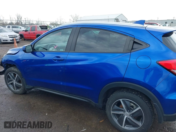 2022 Honda HR-V EX with VIN 3CZRU6H53NM773008, listed as a IAAI auction lot 41904292 with 24,703 mi miles. Bid and sale history available at carsss.com. Image 14.