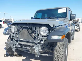 2020 Jeep Wrangler Unlimited Sport S z VIN 1C4HJXDN3LW337617, wystawiony jako IAAI lot #42022340 z przebiegiem 48 201 mil mil oraz . Historia ofert i sprzedaży dostępna na DreamBid. Obrazek 6.