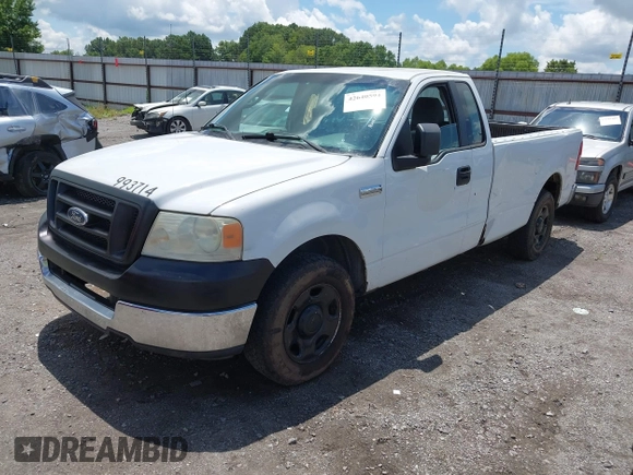 2005 Ford F-150 XL with VIN 1FTRF12225NB35582, listed as a IAAI auction lot 42640594 with 188,385 mi miles and . Bid and sale history available at DreamBid. Image 2.