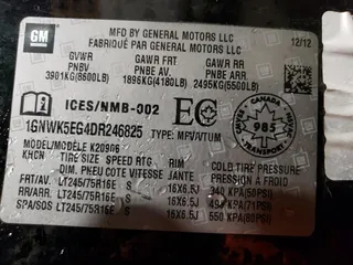 2013 Chevrolet Suburban with VIN 1GNWK5EG4DR246825, listed as a Copart auction lot 56764205 with 162,459 mi miles and Salvage title. Bid and sale history available at DreamBid. Image 13.