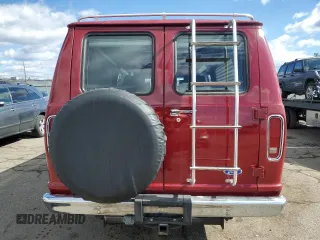 1991 Ford Econoline Cargo with VIN 1FDES14H2MHA04477, listed as a Copart auction lot 47429575 with 63,054 mi miles and Salvage Title. Bid and sale history available at DreamBid. Image 6.