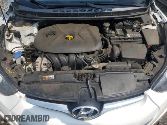 2015 Hyundai Elantra SE with VIN 5NPDH4AEXFH634911, listed as a Copart auction lot 62707805 with 133,676 mi miles and Salvage title. Bid and sale history available at DreamBid. Image 11.