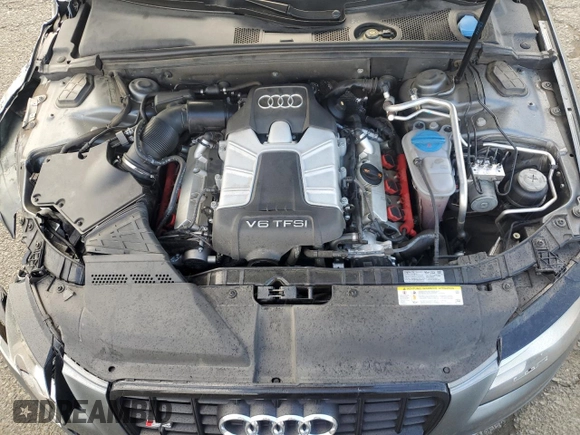 2012 Audi S4 Prestige with VIN WAUKGAFL6CA082324, listed as a Copart auction lot 45993045 with 57,768 mi miles and Salvage Title. Bid and sale history available at carsss.com. Image 12.