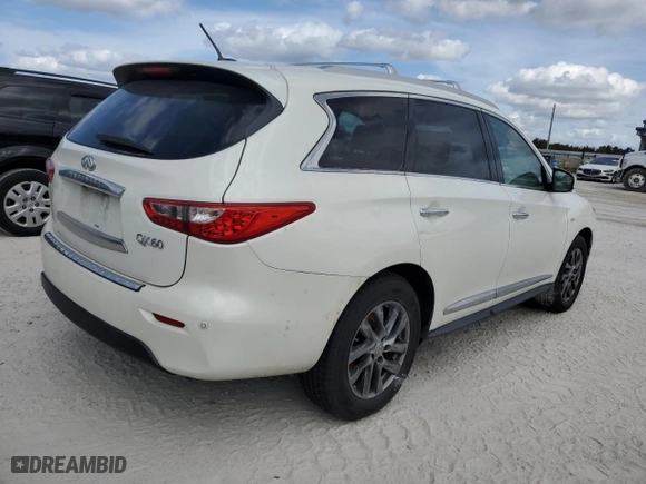 2015 Infiniti QX60 with VIN 5N1AL0MN7FC560196, listed as a Copart auction lot 75394234 with 0 mi miles and Non Repairable. Bid and sale history available at carsss.com. Image 3.