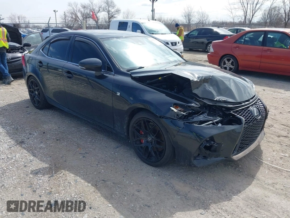 2017 Lexus IS 300 z VIN JTHCM1D27H5019161, wystawiony jako IAAI lot #41882568 z przebiegiem 94 032 mil mil oraz . Historia ofert i sprzedaży dostępna na DreamBid. Obrazek 1.