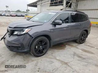 2022 Honda Pilot Special Edition with VIN 5FNYF5H20NB023579, listed as a Copart auction lot 57758725 with 41,420 mi miles and Salvage title. Bid and sale history available at DreamBid. Image 1.