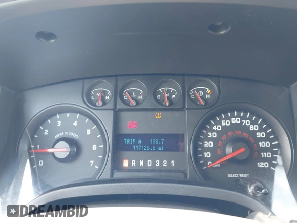 2010 Ford F-150 XL with VIN 1FTEW1E87AFD69672, listed as a IAAI auction lot 42590920 with 117,126 mi miles and . Bid and sale history available at DreamBid. Image 7.