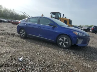 2019 Hyundai Ioniq SEL with VIN KMHC75LC6KU119044, listed as a Copart auction lot 51642165 with 65,689 mi miles and Salvage Title. Bid and sale history available at DreamBid. Image 4.