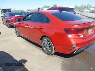2023 Kia Forte GT-Line with VIN 3KPF54AD3PE612750, listed as a IAAI auction lot 41963327 with 46,176 mi miles. Bid and sale history available at carsss.com. Image 3.