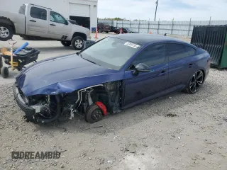 2024 Audi S5 Sportback Premium Plus z VIN WAUC4CF5XRA029418, wystawiony jako Copart lot #52800155 z przebiegiem 9116 mil mil oraz Szkody całkowita. Historia ofert i sprzedaży dostępna na DreamBid. Obrazek 1.