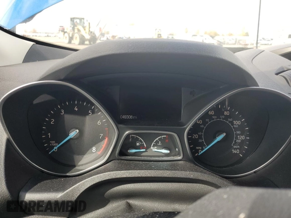 2018 Ford Escape S with VIN 1FMCU0F79JUA04835, listed as a Copart auction lot 51241215 with 49,308 mi miles and Salvage Title. Bid and sale history available at carsss.com. Image 9.
