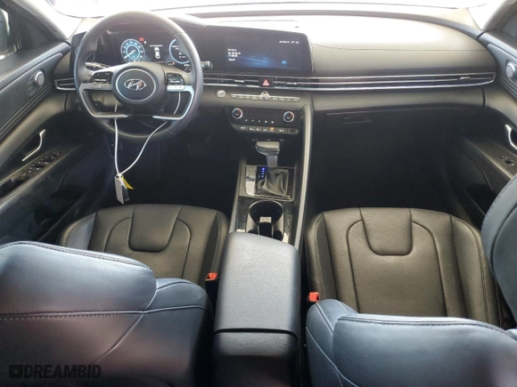2023 Hyundai Elantra Hybrid Limited with VIN KMHLN4AJ8PU077288, listed as a Copart auction lot 45372175 with 52,879 mi miles and Salvage Title. Bid and sale history available at carsss.com. Image 8.