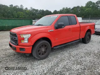 2015 Ford F-150 XL with VIN 1FTEX1CP6FKD65683, listed as a Copart auction lot 60900535 with 131,698 mi miles and Salvage title. Bid and sale history available at DreamBid. Image 1.