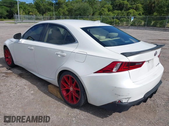 2015 Lexus IS 250 z VIN JTHCF1D28F5027728, wystawiony jako IAAI lot #42240807 z przebiegiem 89 854 mil mil oraz . Historia ofert i sprzedaży dostępna na DreamBid. Obrazek 3.