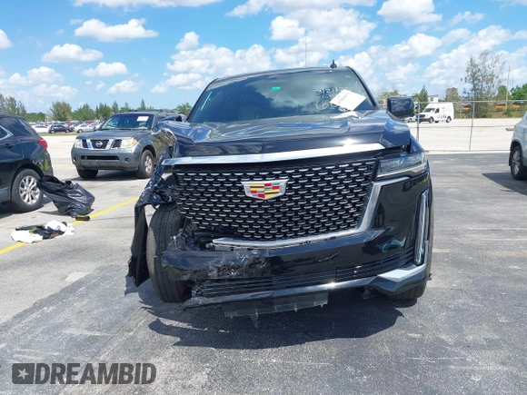 2023 Cadillac Escalade 4WD Premium Luxury with VIN 1GYS4BKL4PR236070, listed as a IAAI auction lot 41905971 with 40,382 mi miles and . Bid and sale history available at DreamBid. Image 13.