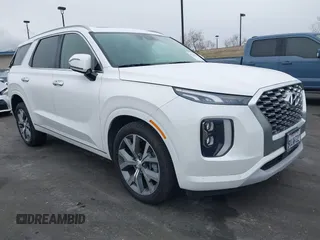 2021 Hyundai Palisade Limited z VIN KM8R5DHE2MU212263, wystawiony jako IAAI lot #41758075 z przebiegiem 40 328 mil mil oraz . Historia ofert i sprzedaży dostępna na DreamBid. Obrazek 1.