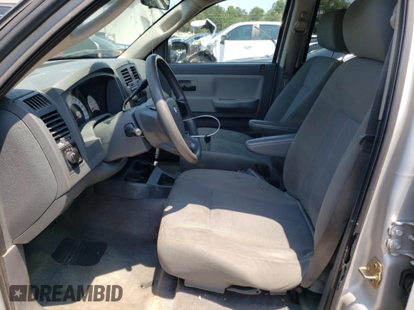 2006 Dodge Dakota ST with VIN 1D7HE28K26S694375, listed as a Copart auction lot 65955414 with 248,546 mi miles and Salvage Title. Bid and sale history available at carsss.com. Image 7.
