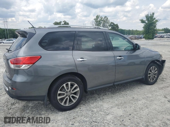 2015 Nissan Pathfinder SL z VIN 5N1AR2MN3FC660810, wystawiony jako Copart lot #55645045 z przebiegiem 115 126 mil mil oraz Szkoda całkowita • Salvage title. Historia ofert i sprzedaży dostępna na DreamBid. Obrazek 3.