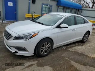 2015 Hyundai Sonata SE with VIN 5NPE24AF7FH003628, listed as a Copart auction lot 45699755 with 196,522 mi miles and Salvage Title. Bid and sale history available at DreamBid. Image 1.
